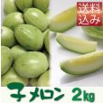 画像1: 子メロン　２Ｋｇ（約20〜36個入り）【送料込】　※品薄のため【到着日指定不可・納期問い合わせ必須】 (1)
